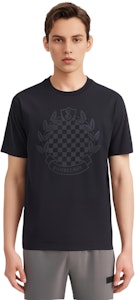 Burberry Solid Print Baju-T Leher Bulat Potongan Lurus FW23 Hitam 80711741 Shop Burberry Solid Print Baju-T Leher Bulat Potongan Lurus FW23 Hitam 80711741