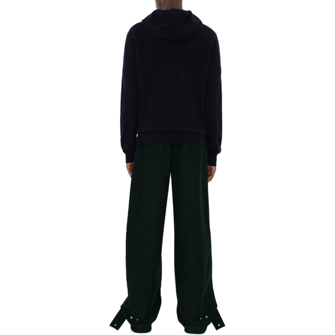 Purchase バーバリー メンズ ソリッド ジップアップ フーディ ジャケット ミッドナイトブルー 80928041