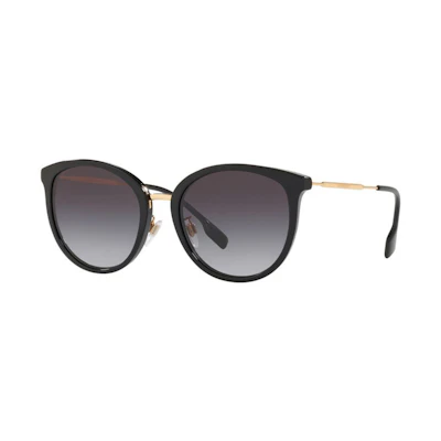 Burberry Spirit Series Elegant Sunglasses Grey Gradient Round. 0BE4289D