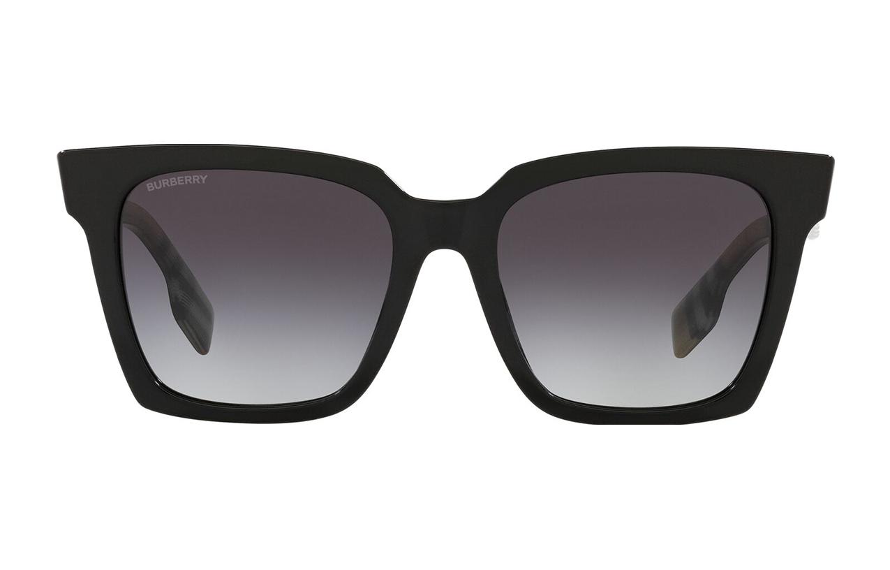 Lookbook 博柏利方形框太阳镜 男女通用 时尚近视友好设计 BE433539298G