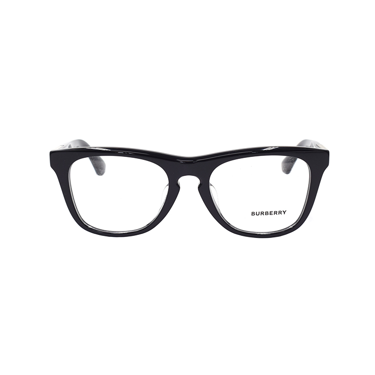 Lookbook Burberry Square Optical Eyeglasses Black Frame for Men. B2409-F-3001
