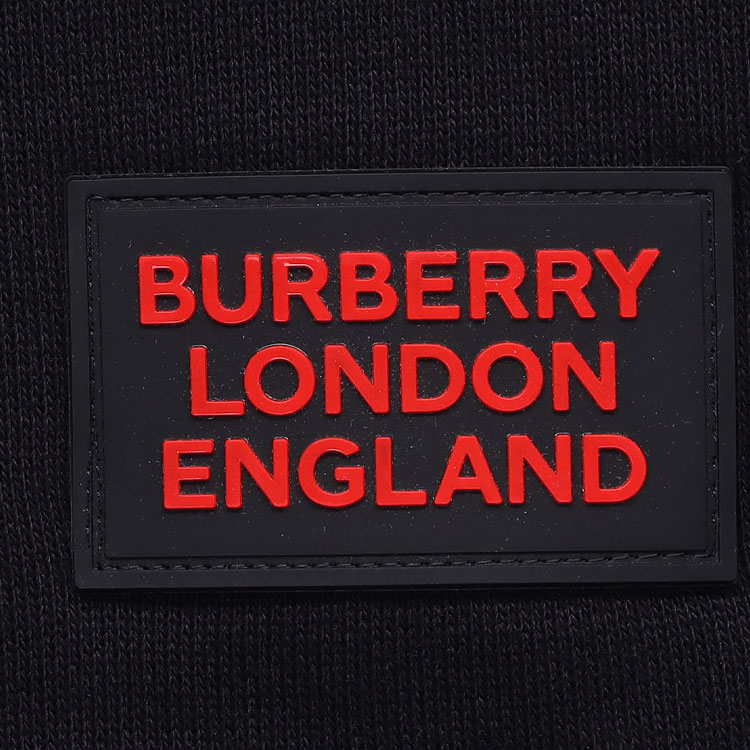 Burberry SS20 Black Sweatshirt with Striped Logo Print 80269391 圖 7
