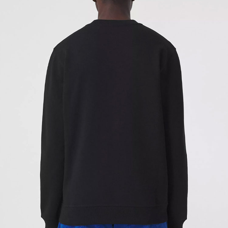 Purchase Burberry SS21 黑色圓領印花長袖套頭衫 80426891