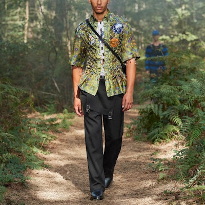 Burberry SS21 Black Loose-Fit Straight-Leg Overalls 45682701 Lookbook Burberry SS21 Black Loose-Fit Straight-Leg Overalls 45682701