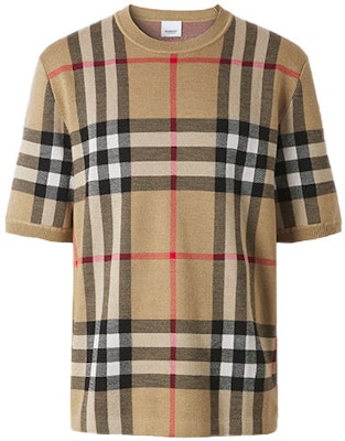 Burberry SS21 T-Shirt Lengan Pendek Corak Jacquard Beige. 80435711 Buy Burberry SS21 T-Shirt Lengan Pendek Corak Jacquard Beige. 80435711
