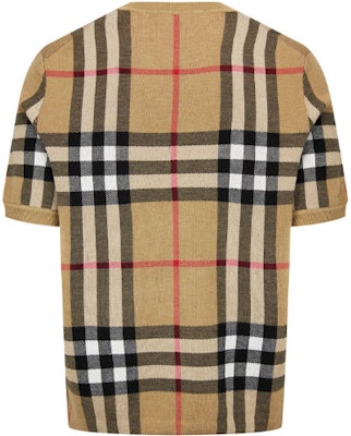 Burberry SS21 T-Shirt Lengan Pendek Corak Jacquard Beige. 80435711 Lookbook Burberry SS21 T-Shirt Lengan Pendek Corak Jacquard Beige. 80435711