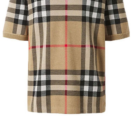 Burberry SS21 T-Shirt Lengan Pendek Corak Jacquard Beige. 80435711 Sizing Burberry SS21 T-Shirt Lengan Pendek Corak Jacquard Beige. 80435711