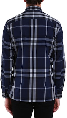 Burberry Kemeja Lengan Panjang Kotak SS21 Biru Tua 39544941 Purchase Burberry Kemeja Lengan Panjang Kotak SS21 Biru Tua 39544941