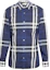 Buy Kemeja Lengan Panjang Burberry SS21 Classic Check Saku Biru Tua 40234821