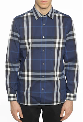 Kemeja Lengan Panjang Burberry SS21 Classic Check Saku Biru Tua 40234821 Purchase Kemeja Lengan Panjang Burberry SS21 Classic Check Saku Biru Tua 40234821