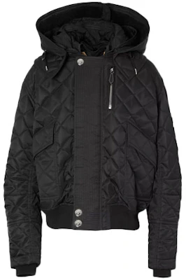 Burberry SS21 Detachable Hood Quilted Jacket Black 80382801 Buy Burberry SS21 Detachable Hood Quilted Jacket Black 80382801