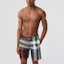 Purchase Burberry SS21 Shorts Grises de Cintura Baja con Estampado Cuadros y Cordón. 80226481