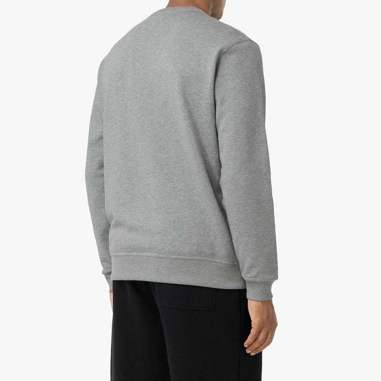 Burberry SS21 Grey Leopard Stripe Crewneck Long Sleeve Sweatshirt 80243711 圖 5