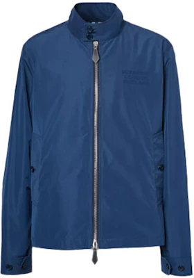 博柏利 SS21 海灵顿外套 海军格纹徽标补丁款 80385771 Order 博柏利 SS21 海灵顿外套 海军格纹徽标补丁款 80385771