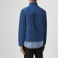 Details for Burberry Jaket Harrington SS21 dengan Logo Patch Navy Check. 80385771