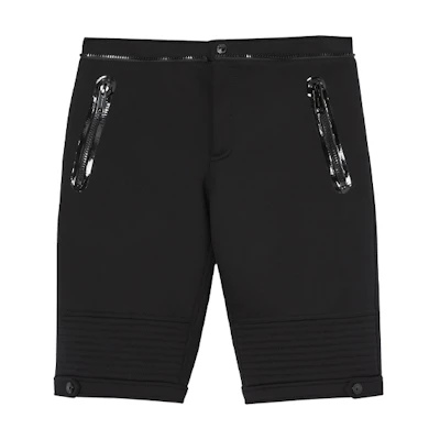 Burberry SS21 Logo-Embellished Rubber Cycling Shorts Men’s Black 80379331