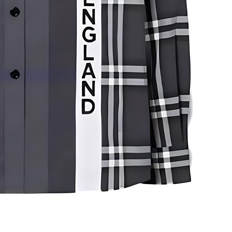 Burberry SS21 Oversized Check Pattern Shirt Grey Black 80339331 圖 7