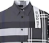 Cheap バーバリー SS21 オーバーサイズ チェック柄シャツ グレー ブラック 80339331
