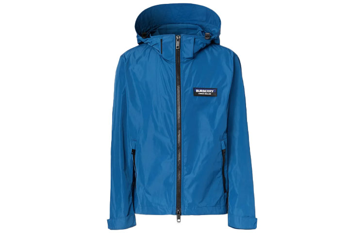 Burberry SS21 Portable Hooded Jacket Menswear Sky Blue 80391211