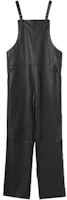 Order Burberry SS21 Shark Fin Leather Jumpsuit Black 45682671