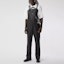 Shop Burberry SS21 Shark Fin Leather Jumpsuit Black 45682671