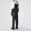 Details for Burberry SS21 Shark Fin Leather Jumpsuit Black 45682671