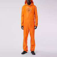 Shop Mono con Correa de Cuero y Estampado de Tiburón Burberry SS21 - Naranja Oscuro. 45682661