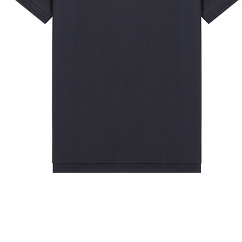 Sizing Burberry SS21 Polo Lengan Pendek Kasual Navy Blue Lelaki. 80288741