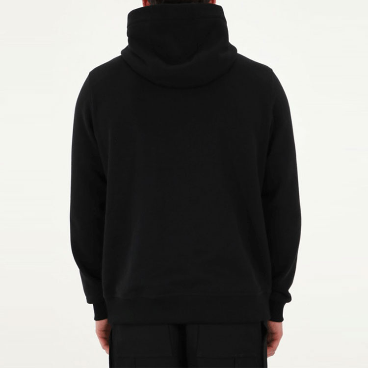 Purchase 博柏利 SS22 黑色连帽衫 对比图案印花. 80519231