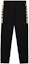 Buy Burberry SS22 Pantalones Negros Jogger con Diseño Lateral de Cuadros en Algodón. 80590661