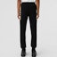 Purchase Burberry SS22 Pantalones Negros Jogger con Diseño Lateral de Cuadros en Algodón. 80590661