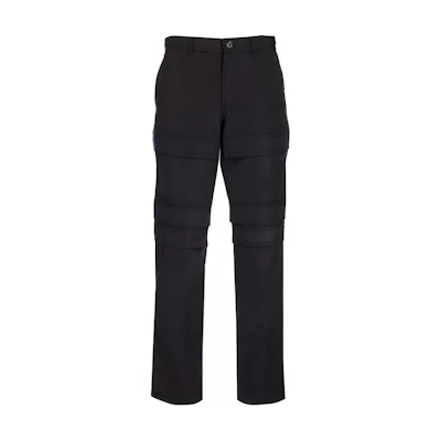 Burberry SS22 Black Mid-Rise Straight-Leg Utility Pants. 80519131