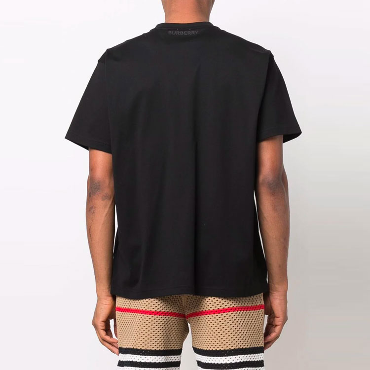 Burberry SS22  Black Monster Embroidered Crewneck Loose Fit T-Shirt 80519711 圖 5