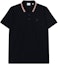 Buy Burberry SS22 Kaos Polo Hitam dengan Trim Garis Kontras. 80537731