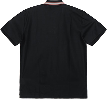 Burberry SS22 Kaos Polo Hitam dengan Trim Garis Kontras. 80537731 Lookbook Burberry SS22 Kaos Polo Hitam dengan Trim Garis Kontras. 80537731