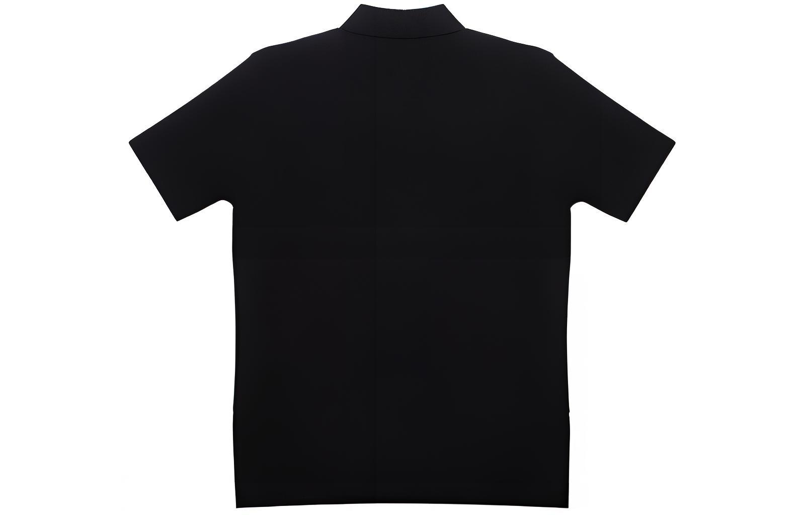 Lookbook Burberry SS22 Baju Polo Hitam dengan Logo Knight Sulam. 80362731