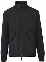Burberry SS22 Black Quilted Stand Collar Jacket. 80479341 Burberry SS22 Black Quilted Stand Collar Jacket. 80479341