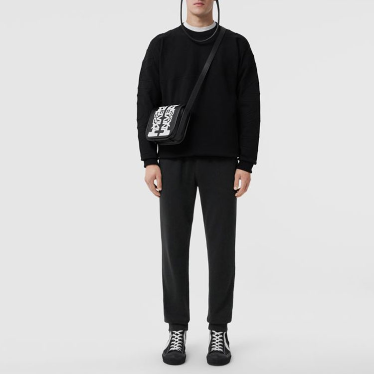 Lookbook Burberry SS22 Seluar Jogger Slim Fit Hitam 80507331