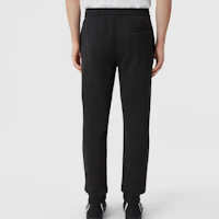 Shop Burberry SS22 Black Slim Fit Jogger Sweatpants 80507331