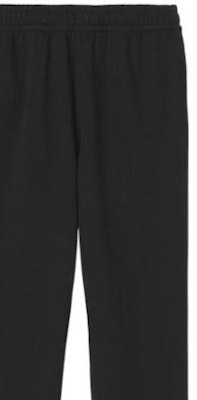 Burberry SS22 Seluar Jogger Slim Fit Hitam 80507331 Sizing Burberry SS22 Seluar Jogger Slim Fit Hitam 80507331