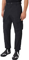 Burberry SS22 Black Straight-Leg Cargo Pants with Large Pockets 80512261 Burberry SS22 Black Straight-Leg Cargo Pants with Large Pockets 80512261