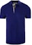 Order Burberry SS22 Blue Solid Logo Print Short Sleeve Polo Shirt 80362571