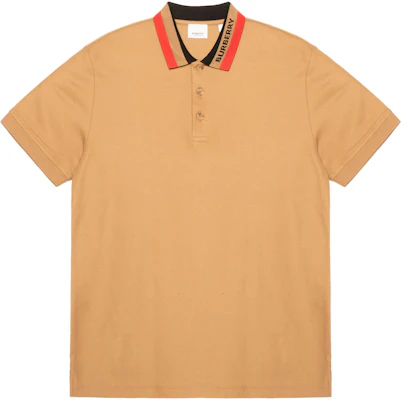 버버리 SS22 카멜 로고 장식 스트레이트 폴로 셔츠 80512361 Order 버버리 SS22 카멜 로고 장식 스트레이트 폴로 셔츠 80512361