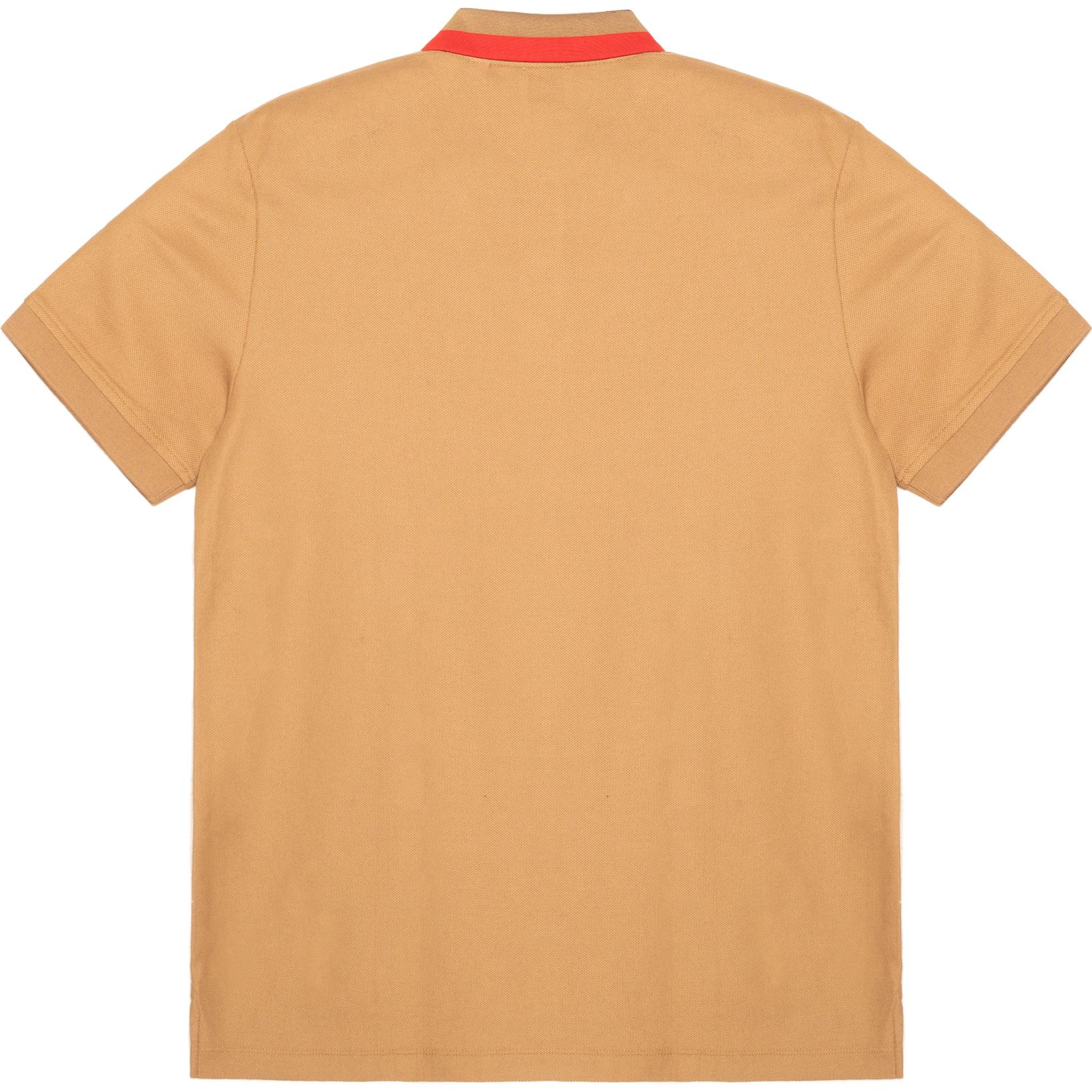 Lookbook 버버리 SS22 카멜 로고 장식 스트레이트 폴로 셔츠 80512361