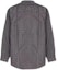 Buy Camisa Burberry SS22 Manga Larga Gris Oscuro con Bolsillo y Contraste Check 80040271