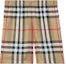 Order Burberry SS22 經典格紋真絲中長褲 - 復刻米色 80512811