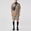 Lookbook Burberry SS22 經典格紋真絲中長褲 - 復刻米色 80512811
