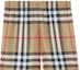 Details for Burberry SS22 經典格紋真絲中長褲 - 復刻米色 80512811