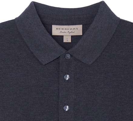 Burberry SS22 Polo Gris Oscuro con Logo Bordado de Caballero. 80362741 Purchase Burberry SS22 Polo Gris Oscuro con Logo Bordado de Caballero. 80362741