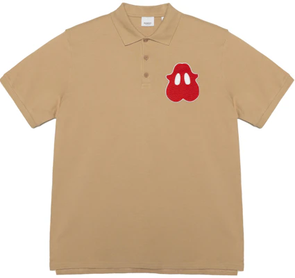 Burberry SS22 Embroidered Cartoon Polo Shirt Beige Brown. 80519301 Buy Burberry SS22 Embroidered Cartoon Polo Shirt Beige Brown. 80519301